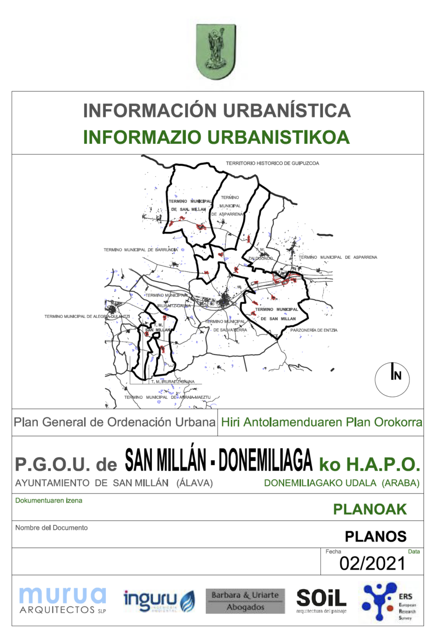 P.G.O.U. INFORMACION URBANISTICA PLANOS