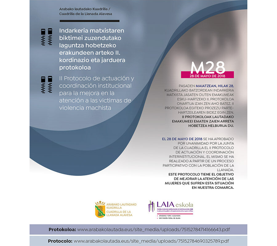 II Protocolo de actuacion y coordinacion institucional para la mejora en la atencion a las victimas de violencia machista