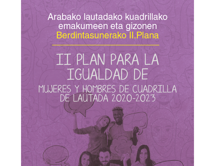 Guia II PLAN PARA LA IGUALDAD DE MUJERES Y HOMBRES DE CUADRILLA DE LAUTADA 2020-2023